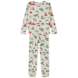 Molo Beige Spacy Nights Print Nightsuit