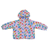 Stella McCartney Multi Jacket Hooded With Being Kind Printed