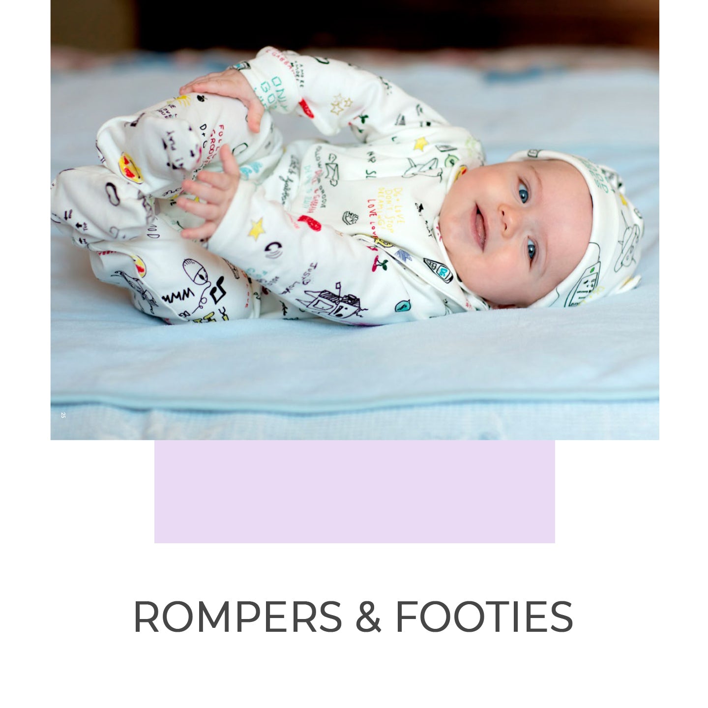 Baby>Suits>Rompers & footies banner