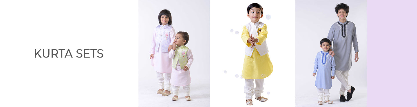 Boy>Suits>Kurta Sets banner