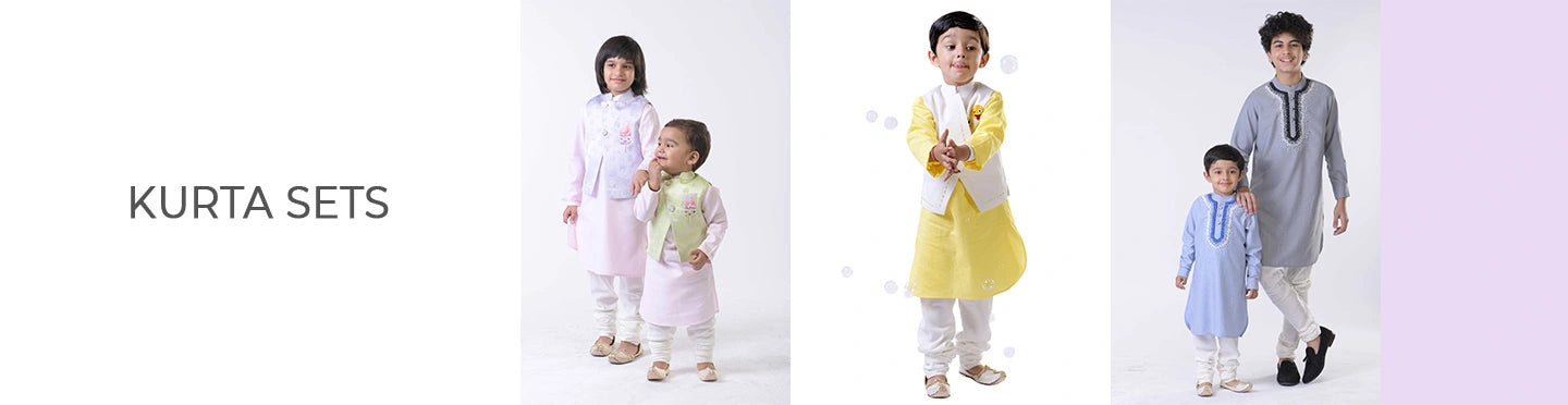 Boy>Suits>Kurta Sets banner