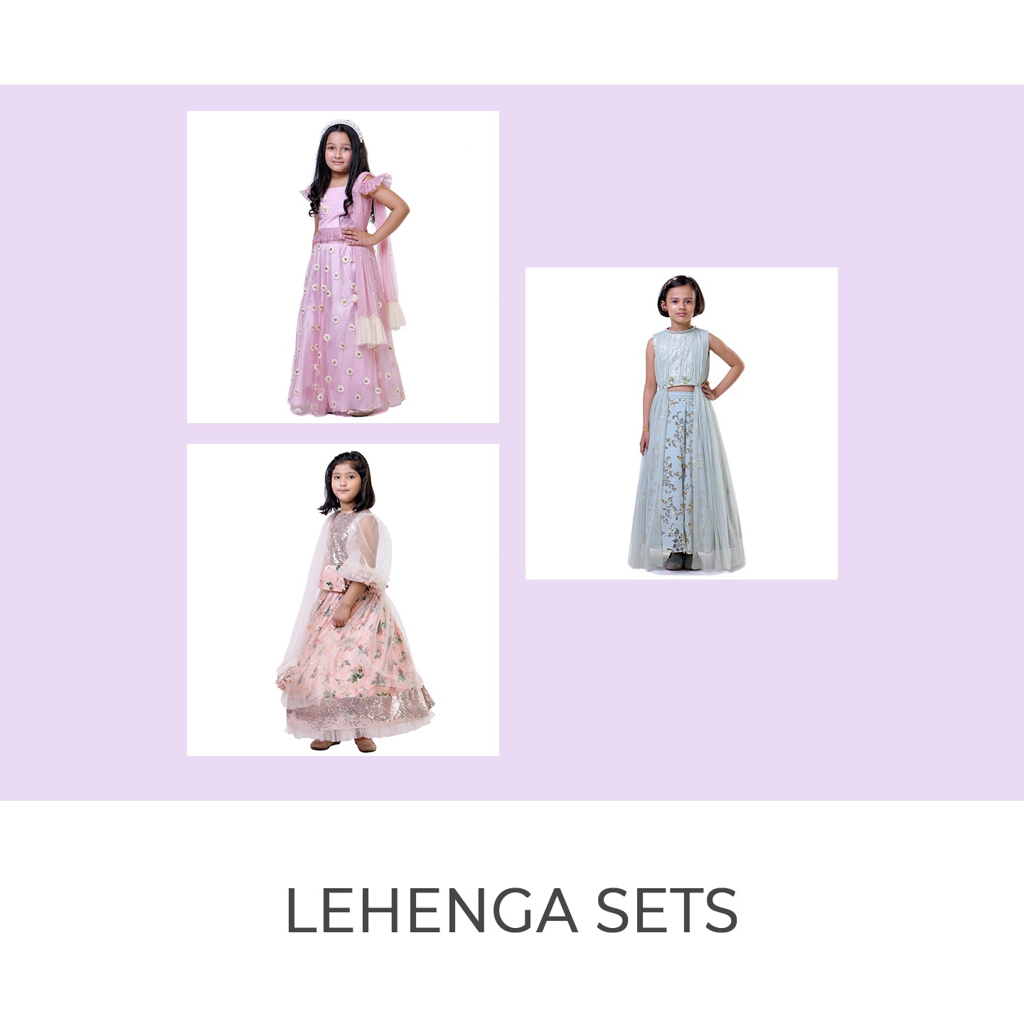 Girl>Suits>Lehenga Sets banner
