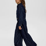 Choupette Navy Denim Bomber Jacket