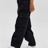 Choupette Black Twill Trousers