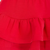 Choupette Red Cotton Skirt