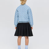 Choupette Blue Denim Bomber Jacket