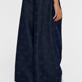 Choupette Navy Denim Trousers