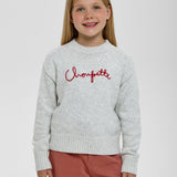 Choupette Grey Knitted Sweater