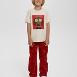 Choupette Red Corduroy Trousers