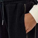 Choupette Black Comfortable Joggers