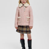 Choupette Pink Textured Jacket