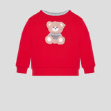 Choupette Red Sweatshirt And Pants Set