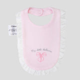 Choupette Pink Frilly Bib