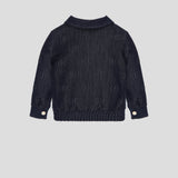 Choupette Branded Denim Bomber Jacket