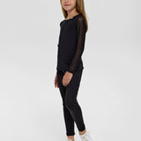 Choupette Black Soft Leggings