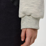 Choupette Grey Melange Decorated Hoodie