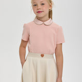 Choupette Peach Polo T-Shirt