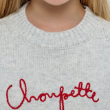 Choupette Grey Knitted Sweater