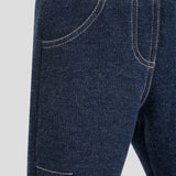 Choupette Blue Soft Warm Denim Pants