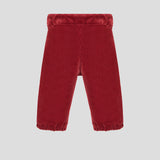 Choupette Wine Corduroy Pants