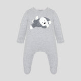 Choupette Grey With 3D Charming Doggy Bodysuit