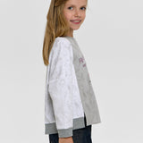 Choupette Grey Printed Teddy Sweatshirt