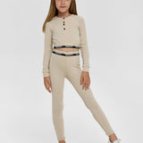 Choupette Beige Stylish Leggings