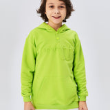 Choupette Green / Black Sports Hoodie And Pants