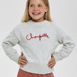 Choupette Grey Knitted Sweater