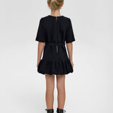 Choupette Black Stylish Belted Dress