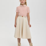Choupette Peach Polo T-Shirt