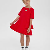Choupette Red Jersey Dress