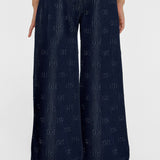 Choupette Navy Denim Trousers