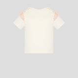 Choupette Milky T-Shirt With Floral Frills