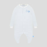 Decorated overall, striped blue(62)