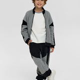 Choupette Grey And Black Warm Joggers