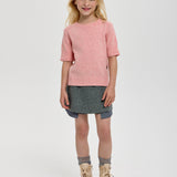 Choupette Peach Knitted Sweatshirt