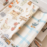 Japa Farmers' Market Swaddle Blanket