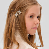 Head accessories Pearls, 2 pcs, blue