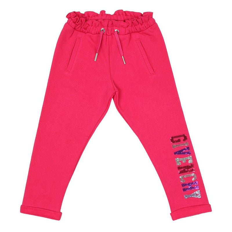Givenchy Pink Logo-Print Tapered Joggers