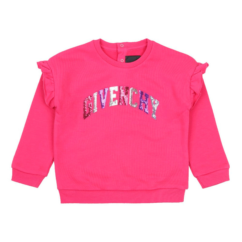 Givenchy White Sequin-Embellished Logo T-Shirt