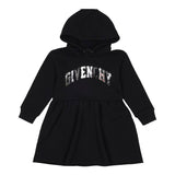 Givenchy Black Cotton Frilled  Dress