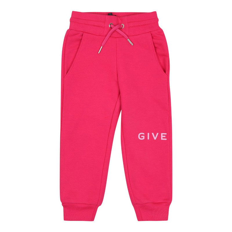 Givenchy Pink Logo-Print Track Pants