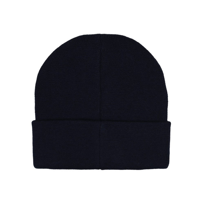 Kenzo Navy Blue Knitted Beanie Hat