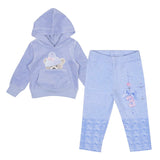 Lapin House Lilac Teddy Bear-Print Tracksuit