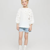 Printed Long sleeve, ecru(86)