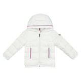 Moncler White Enfant Hooded Jacket