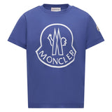 Moncler Blue Printed T-Shirt