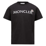 Moncler Black Printed T-shirt