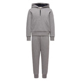 Moncler Grey Cotton Tracksuit Set